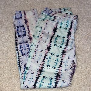 Joe’s snake tie dye skinny jeans